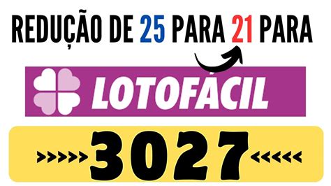 lotofácil 3027 - lotofácil 2916